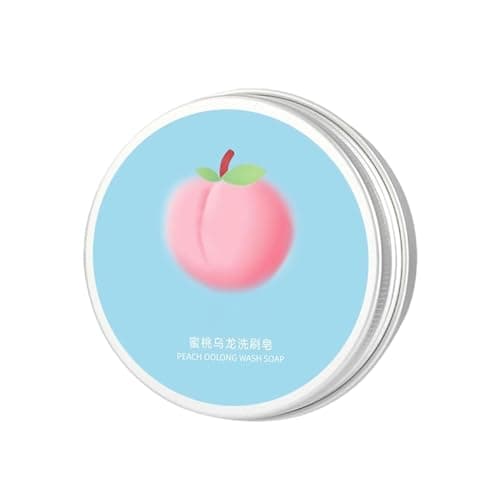 Image of Brush Cleanse - Makeup Brush Soap for Deep Cleaning | 40g Sponge Washing Bar with Gentle Formula, Quick Rinse Action & Compact Travel Size for Home, Salon, Vanity and Daily Cosmetic Care Routine