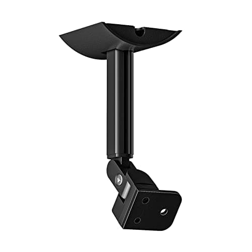 Image of Aiweiwa Speaker Wall & Ceiling Mount for Samsung SWA-9500S, Tilt & Swivel Adjustable, Black