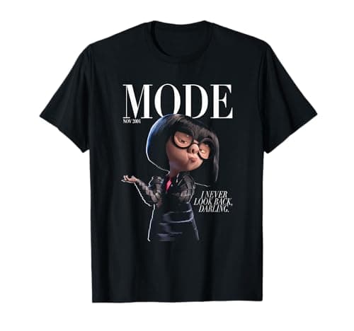 Image of The Incredibles Edna Mode Magazine T-Shirt