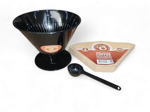 Image of Size 6 Pour Over Filter Coffee Maker Set by EDESIA ESPRESS