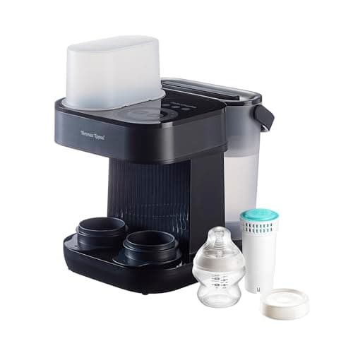 Image of Tommee Tippee Perfect Prep Pro Machine, Formula Powder Dispenser & Baby Bottle Maker with Antibacterial Water Filter & Personalised App Support