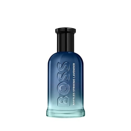 Image of BOSS Bottled Striking Lavender Eau de Parfum for Men, With Notes of Fougere and Woody Moss 100ml