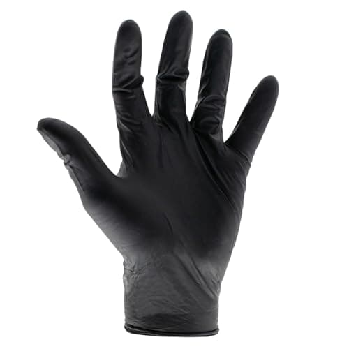 Image of Scan Heavy Duty Nitrile Disposable Gloves Size XL Box 100