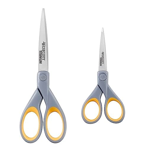 Image of Westcott 5/7-Inch Titanium Bonded Scissor Set (Pack of 2)