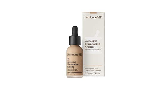 Image of Perricone MD No Makeup Foundation Serum Ivory 30ml - Lightweight, Buildable Coverage with Semi-Matte Finish – Visibly Fades Dark Spots & Uneven Skin Tone Over Time - Hydrating and Fragrance-Free