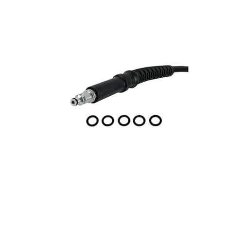 Image of Pressure washer o rings for Bosch AQT Pressure Washer Quick Release Hose Male End O-Ring Rubber Seals QTY=5 002481 Automation247