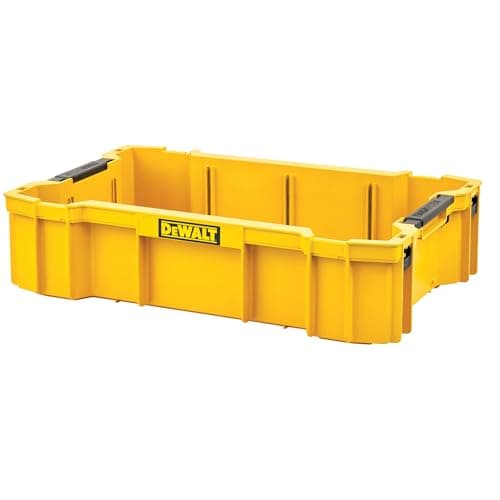 Image of Dewalt TOUGHSYSTEM™ 2.0 Deep Internal Tray, Designed to add Space Within TOUGHSYSTEM™ 2.0 toolboxes and Provide Customisable Organisation to fit jobsite Needs.