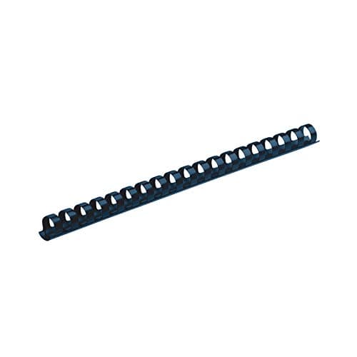 Image of Fellowes A4 10mm Plastic Binding Combs for Comb Binding Machine Binds 41 to 55 Pages - Blue, Pack of 100