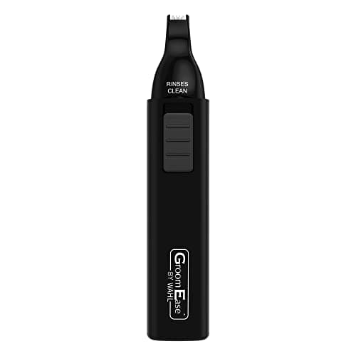 Image of GroomEase by Wahl Ear and Nose Trimmer, Personal Trimmer, Trimmers for Men and Women, Nose Ear and Eyebrow Trimming, Rinse Clean Blade, Easy to Use, Cordless