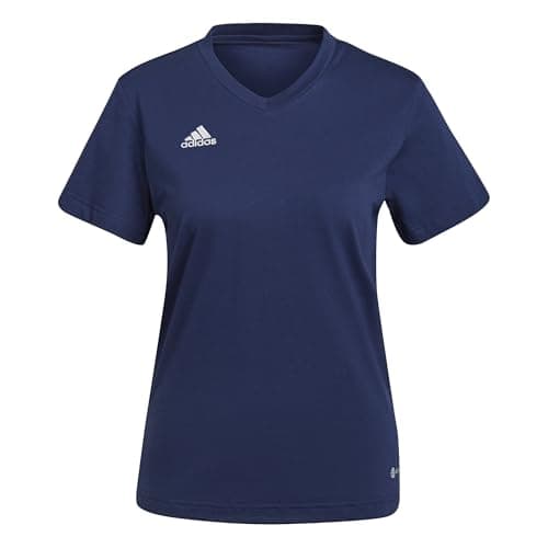 Image of adidas Women's Entrada 22 Tee, Team Navy Blue 2, XS