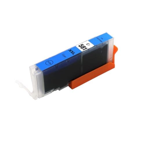 Image of 1 Go Inks Cyan Ink Cartridge to replace Canon CLI-581C Compatible/non-OEM for PIXMA Printers, High Capacity