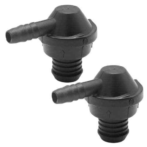 Image of Ollanoos 2PCS 030103175B Breather Hose One Way Check Valve, Vent Pipe Valve, Replacement for Audi A1 A3 Replacement for VW Beetle Caddy Polo Golf Passat Touran, Replacement for Seat Altea