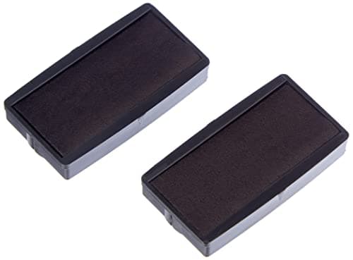 Image of COLOP E/20 Black Replacement Pads - Pack of 2 | 107159 | Black Replacement Ink Pads to Fit COLOP Printer 20 & COLOP Printer 20/1 DIY Kit