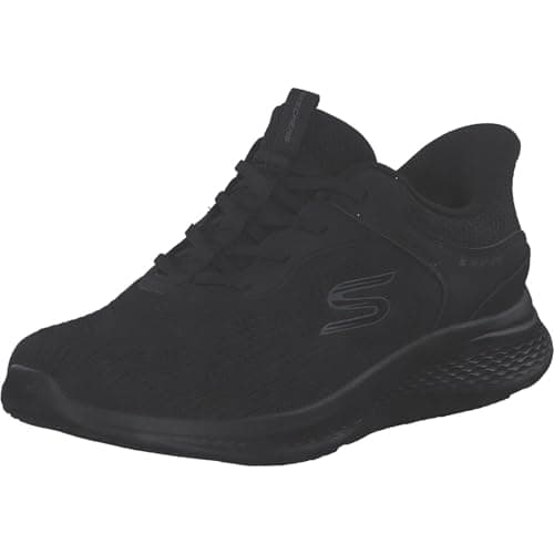 Image of Skechers Women's Skech-Lite Pro 2.0 Smooth Current Slip-On Sneakers, Black Knit, 3 UK