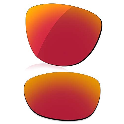 Image of LenzReborn Polarized Lens Replacement for Oakley Frogskins OO9013 Sunglass - Fire Red - Polarized Mirrored