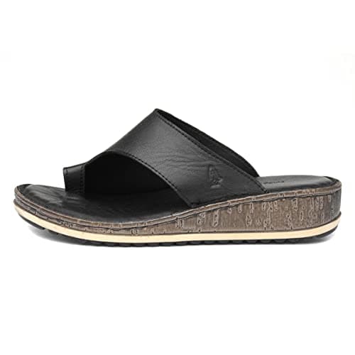 Image of Hush Puppies Womens Elissa Toepost Sandal, Black, 5 UK