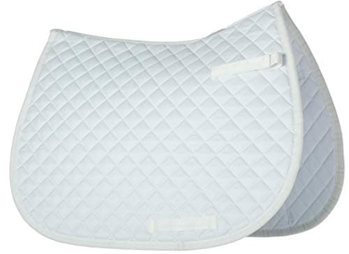 Image of Gallop Quilted Saddle Pad, (Pony/Cob, White)