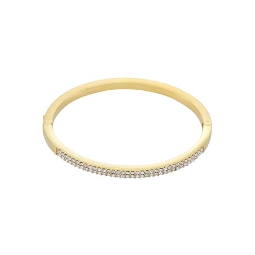 Image of FOSSIL Women's Ellis Gold-Tone Stainless Steel Bracelet, JF04862710