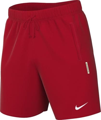Image of Nike FD7748-657 M NK DF SI FLC 8IN Short Shorts Men's University RED/White Size S