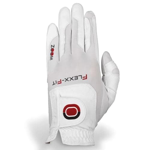 Image of ZOOM FLEX FIT GOLF GLOVE - WHITE