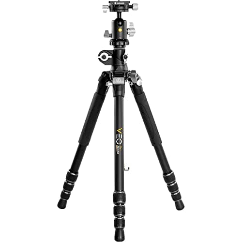 Image of Vanguard VEO 3T+ 264AB Versatile Aluminium Travel Tripod with Dual Axis Ball Head – 15kg Load Capacity