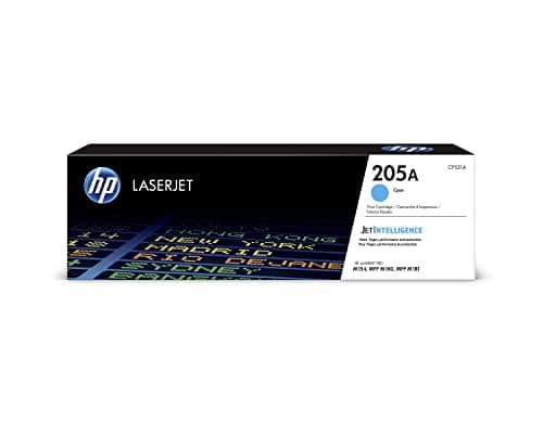 Image of HP CF531A 205A LaserJet Toner Cartridge, Cyan, Single Pack