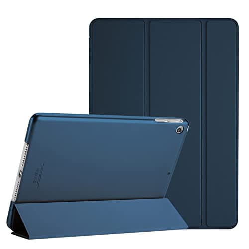Image of ProCase Smart Case for iPad Mini 1 2 3 7.9 inches(Mode: A1432 A1454 A1455 A1489 A1490 A1491 A1599 A1600), Ultra Slim Lightweight Stand Cover with Translucent Back Support Auto Sleep/Wake –Navy