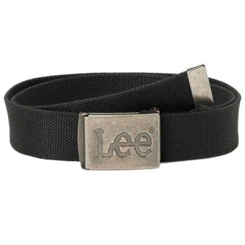 Image of Lee Men's Webbing Belt, Black, 90, black, 90