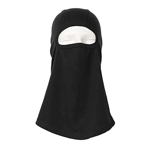 Image of Texfire | Flame Retardant Balaclava CE Certified and EPI CAT II. Antistatic Balaclava Head and Neck Protection Against Cold, Heat, Flames, and Sparks. Black