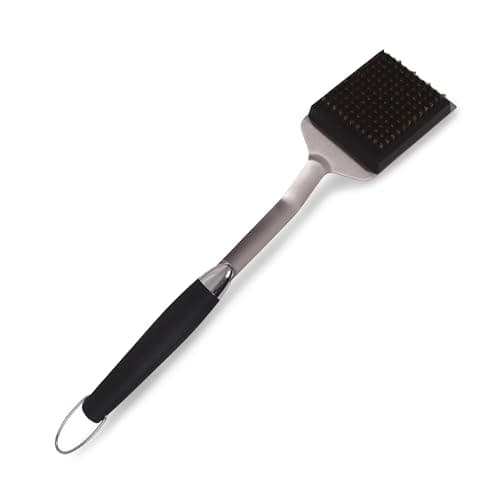 Image of Grillstream Barbecue Cleaning Brush, Brass Bristles & Easy-Grip Handle, Tough & Durable Grill Tool