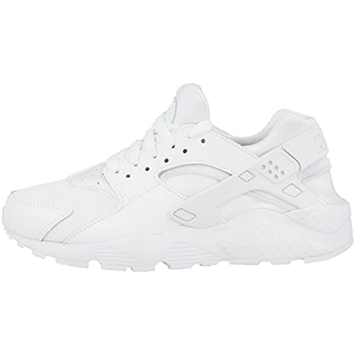 Image of Nike Huarache Run (GS), Boy's Trainers, White (White/White-Pure Platinum), 4 UK (36.5 EU)