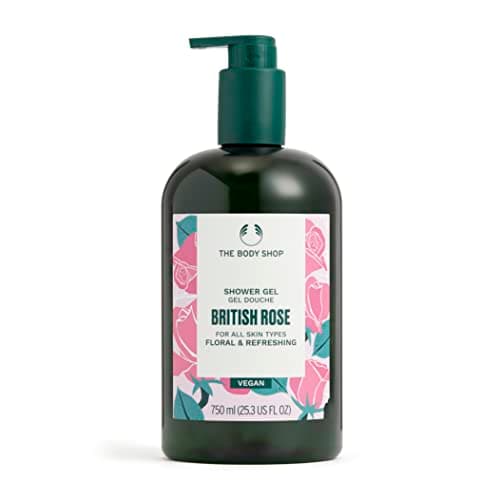 Image of The Body Shop British Rose Shower Gel 750ml
