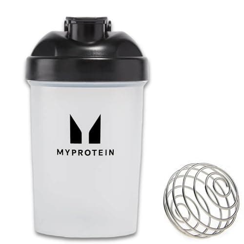 Image of Myprotein Unisex Adult Mini Bottle Shaker - Black, 400 ml (Pack of 1)