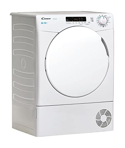 Image of Candy Smart CSE C9DF-80 Condenser Tumble Dryer, 9kg, White, B Energy Class