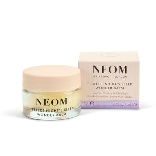 Image of NEOM Perfect Night's Sleep Wonder Balm, 12g | Smoothing Moisture for Lips & Dry Skin | Lavender & Chamomile | Scent To Sleep