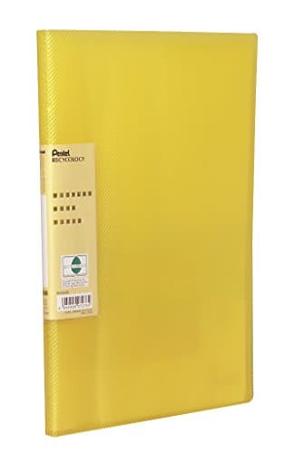 Image of Pentel DCF343G - Recycology Display Book Vivid 30 Pkts A4 Yllw DCF343G