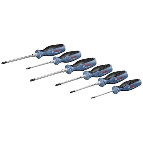 Image of Bosch Professional six-piece Torx screwdriver set (Torx, S2 steel)