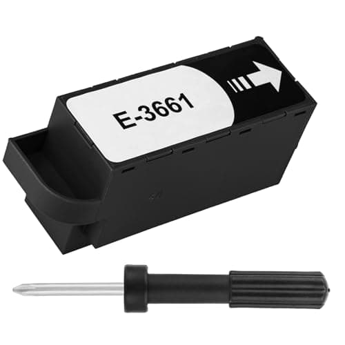 Image of T3661 Maintenance Box, Compatible with E-3661 Replacement for Epson Expression Premium XP-6000 XP-6001 XP-6005 XP-6100 XP-6105 Expression Photo XP-8500 XP-8600 XP-8605 XP-970 XP-15000 XP-15010 X