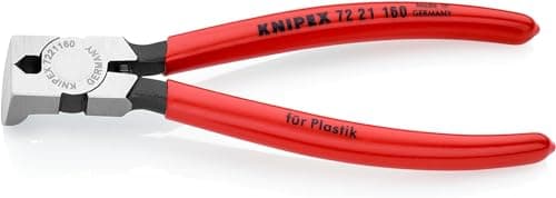 Image of KNIPEX Diagonal Cutters for Plastics with Plastic Coating 160 mm, 72 21 160