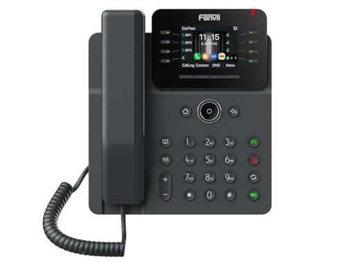Image of Fanvil V62G IP phone Black 12 lines LCD