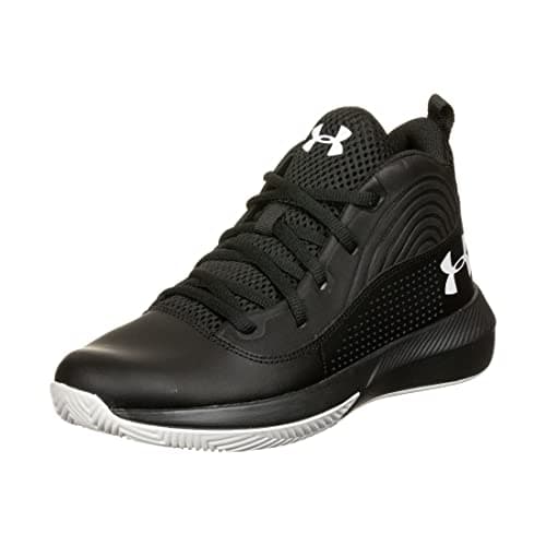 Image of Under Armour 3022123 Unisex Kids’ Baseball Shoes, Black (Black 001), 4.5 UK
