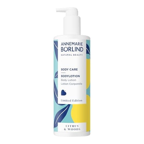 Image of ANNEMARIE BÖRLIND Body Care Body Lotion 400 ml - Firms, Nourishes and Protects, Citrus & Woods Limited Edition, Moisturises, Citrus and Cedarwood Fragrance, Vegan