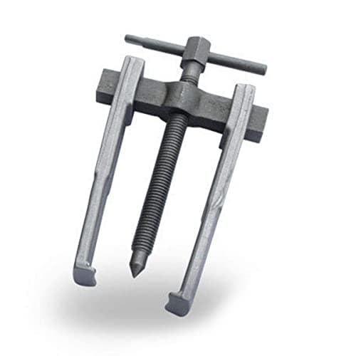 Image of KATSU Two Jaw Gear Bearing Puller Ultra Thin Claws 6 Inch 150mm, Carbon Steel Mini 2 Arms Special Thin Claws Car Engine Repair Belt Wheel Gear Bearing Extractor Removal Tool 450463