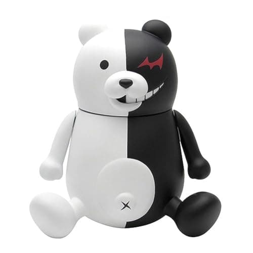 Image of Xinchangda Monokuma Figure 11CM Cute Sitting Anime Figurine PVC Model Monokuma Action Figure Collectible Desktop Decoration Ornament Gift