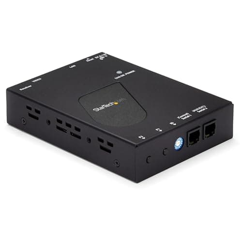 Image of StarTech.com HDMI Video Over IP Gigabit LAN Ethernet Receiver for ST12MHDLAN - 1080p - HDMI Extender over Cat6 Extender Kit (ST12MHDLANRX)
