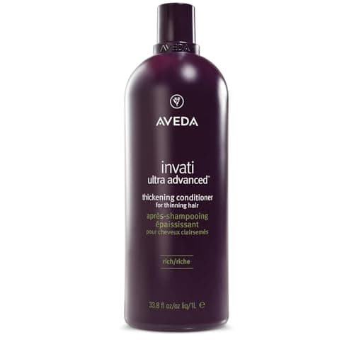 Image of Aveda Invati Ultra Advanced Thickening Conditioner Rich | Step 2 of 4 | Reduces Hair Loss by 77% | for Medium to Thick Thinning Hair Types | Normal to Oily Scalp | 96% Naturally Derived*, 1000 ml