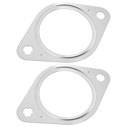 Image of Briny River 2pcs Exhaust Pipe Gasket 1316608 1224275 2466309 Compatible with Ford Fiesta Focus Compatible with Caterham Seven