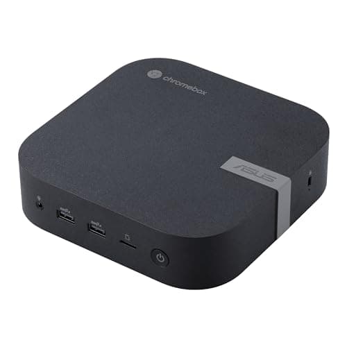 Image of ASUS Chromebox 5 features a Intel Celeron 7305 processor, support for up to four 4K displays, WiFi 6E & 2.5G Ethernet connectivity, 15W wireless charger and Google Play access