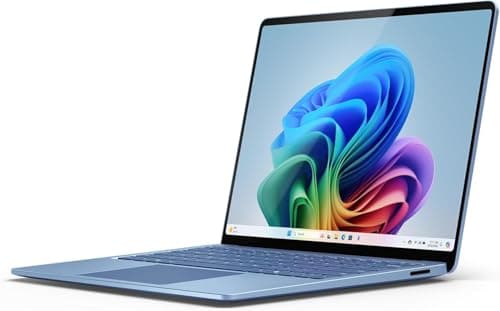 Image of Microsoft Surface Laptop | Copilot+ PC | 13.8” Touchscreen | Snapdragon® X Elite (12 cores) | 16GB Memory | 512GB SSD | 2024 Model, 7th Edition | Sapphire