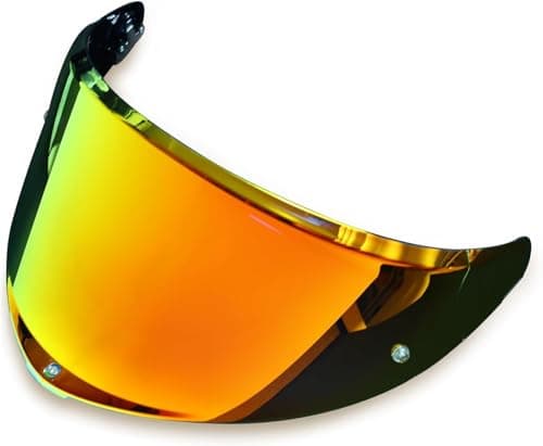 Image of AGV K6S Visor Commpatible with for K6 S Day and Night Use Visor (Gold Red)
